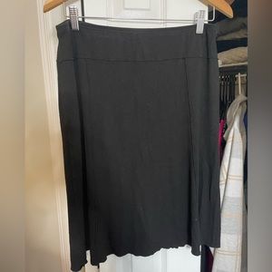 Soft cotton midi skirt